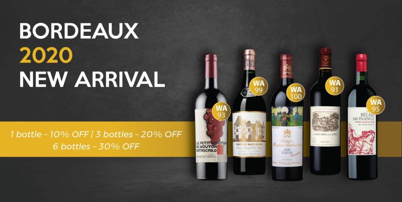 Bordeaux 2020 New Arrival_Banner Bordeaux 2020 New Arrival_Banner