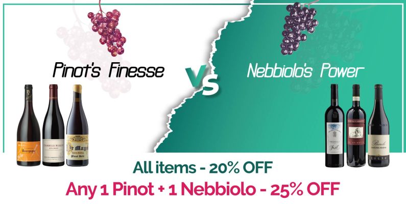 Pinot's Finesse vs Nebbiolo's Power_Banner Pinot's Finesse vs Nebbiolo's Power_Banner