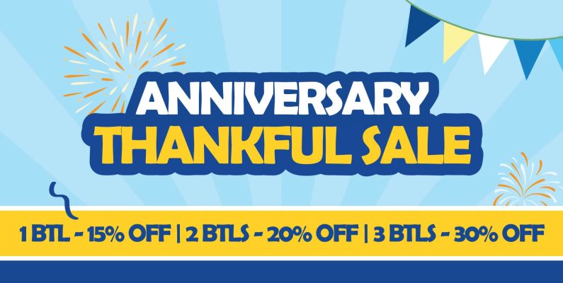 Anniversary Thankful Sale - BULK BUY_Banner Anniversary Thankful Sale - BULK BUY_Banner